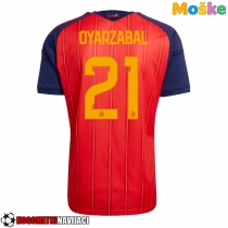 Moške Nogometnih dresov Španija Mikel Oyarzabal #21 Domači SP 2026 Kratki rokavi